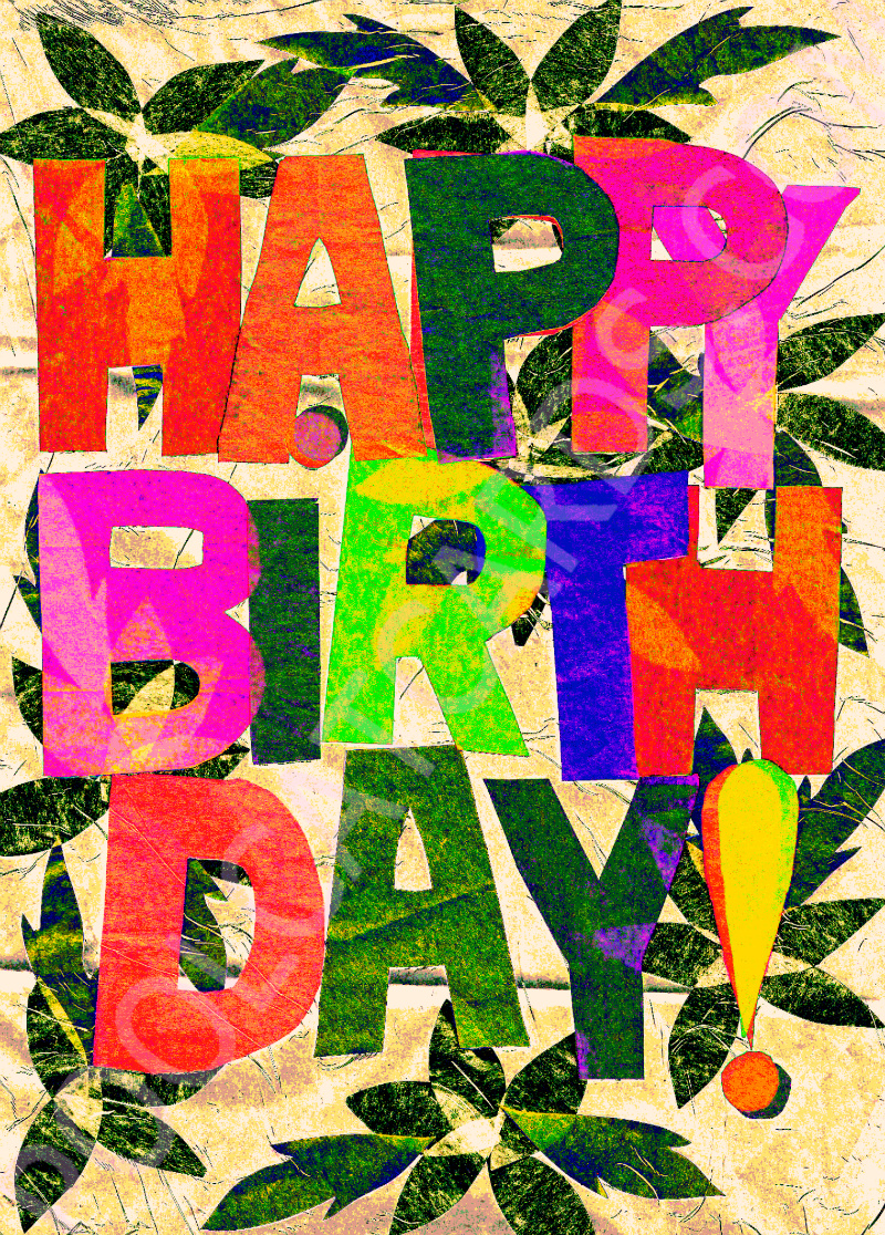 Happy Birthday Gold